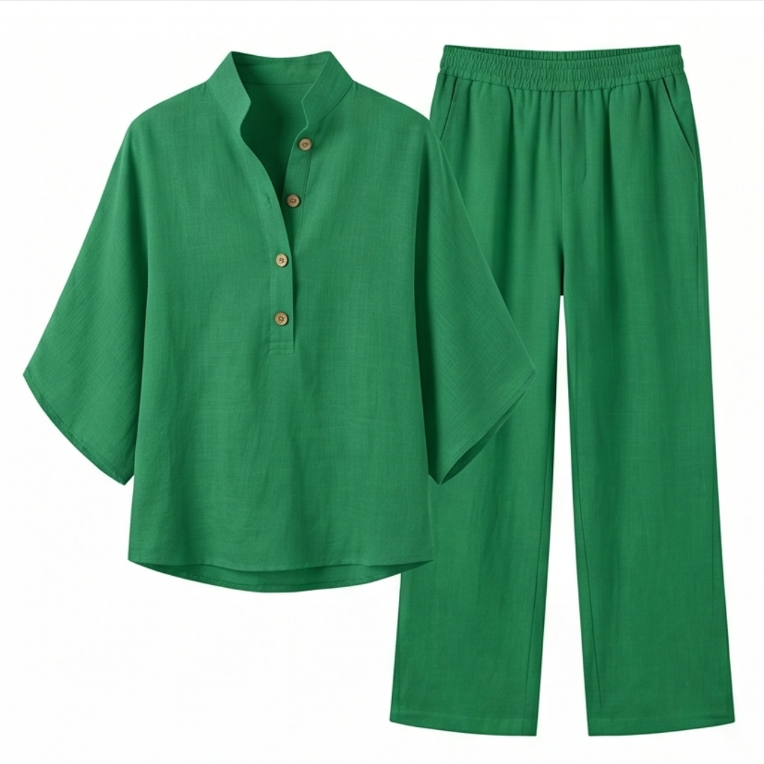 Marelle™ Breezy Linen Two-Piece Set for Warm Days