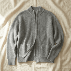 Covena™ – Soft Knit Zip Up Cardigan with Pockets