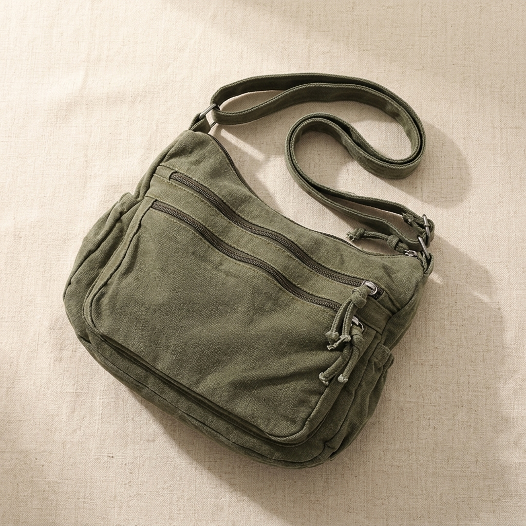 Carvia™ Washed Canvas Everyday Hobo Bag