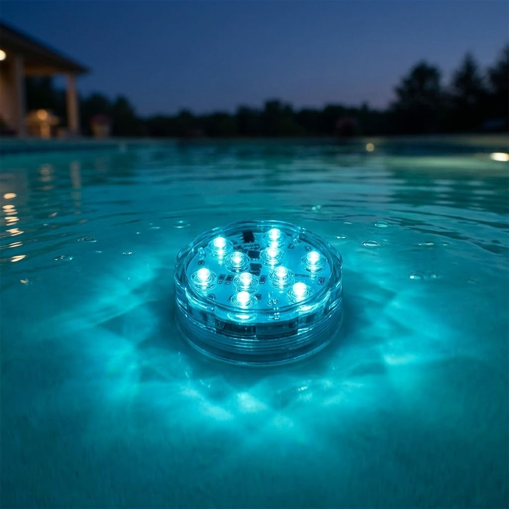 LumaGlow™ – Submersible Pool Light with Remote