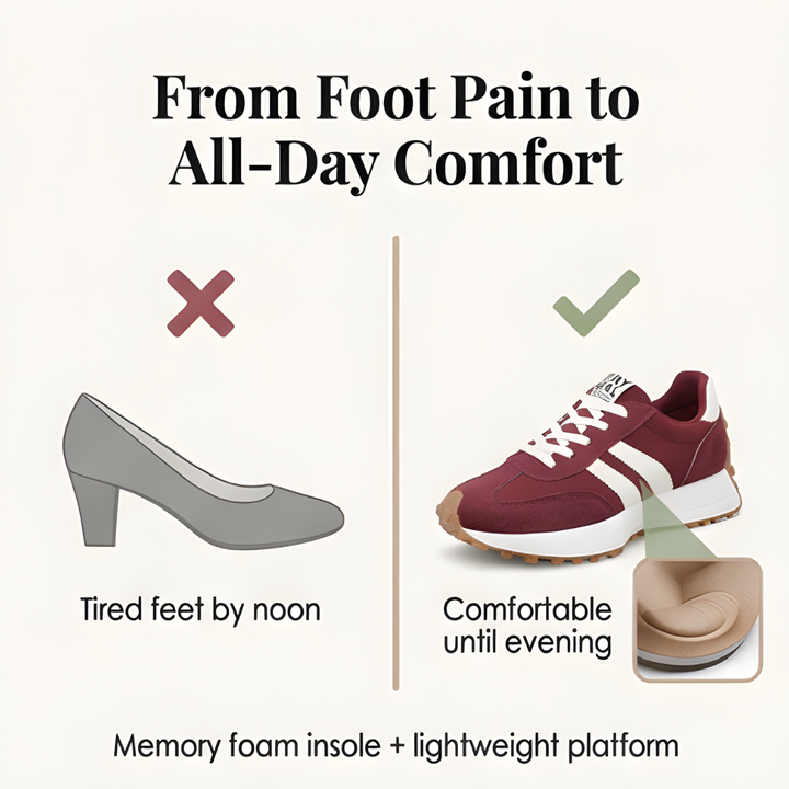 Velora™ Retro Suede Sneakers for All Day Comfort
