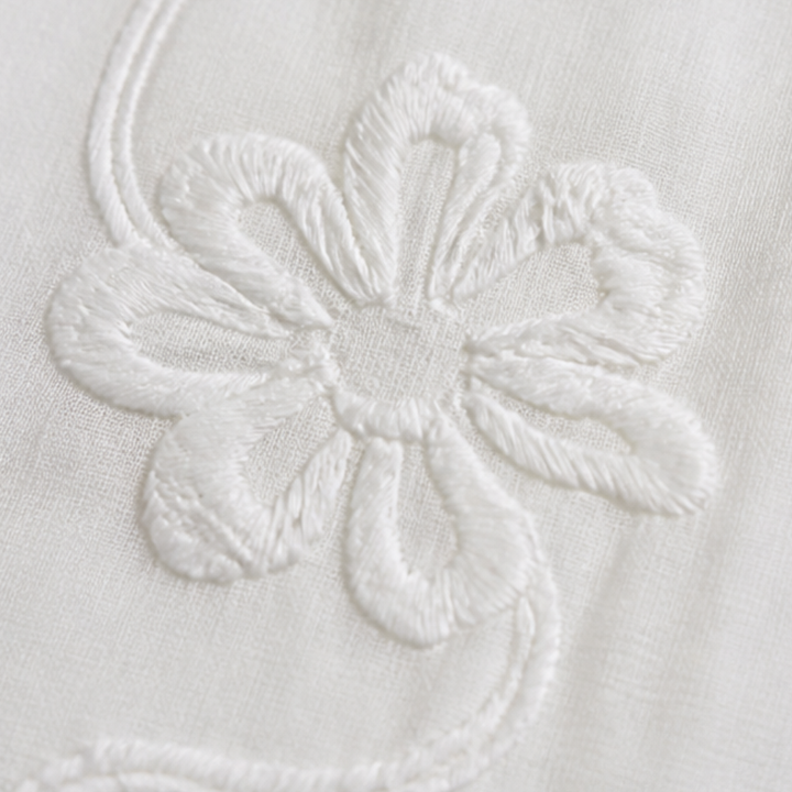 Florenza™ – Embroidered Ruffle Blouse