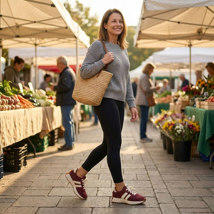 Velora™ Retro Suede Sneakers for All Day Comfort