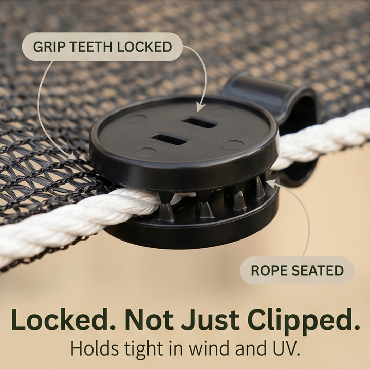 SnapShade™ - Heavy-Duty Shade Net Clips