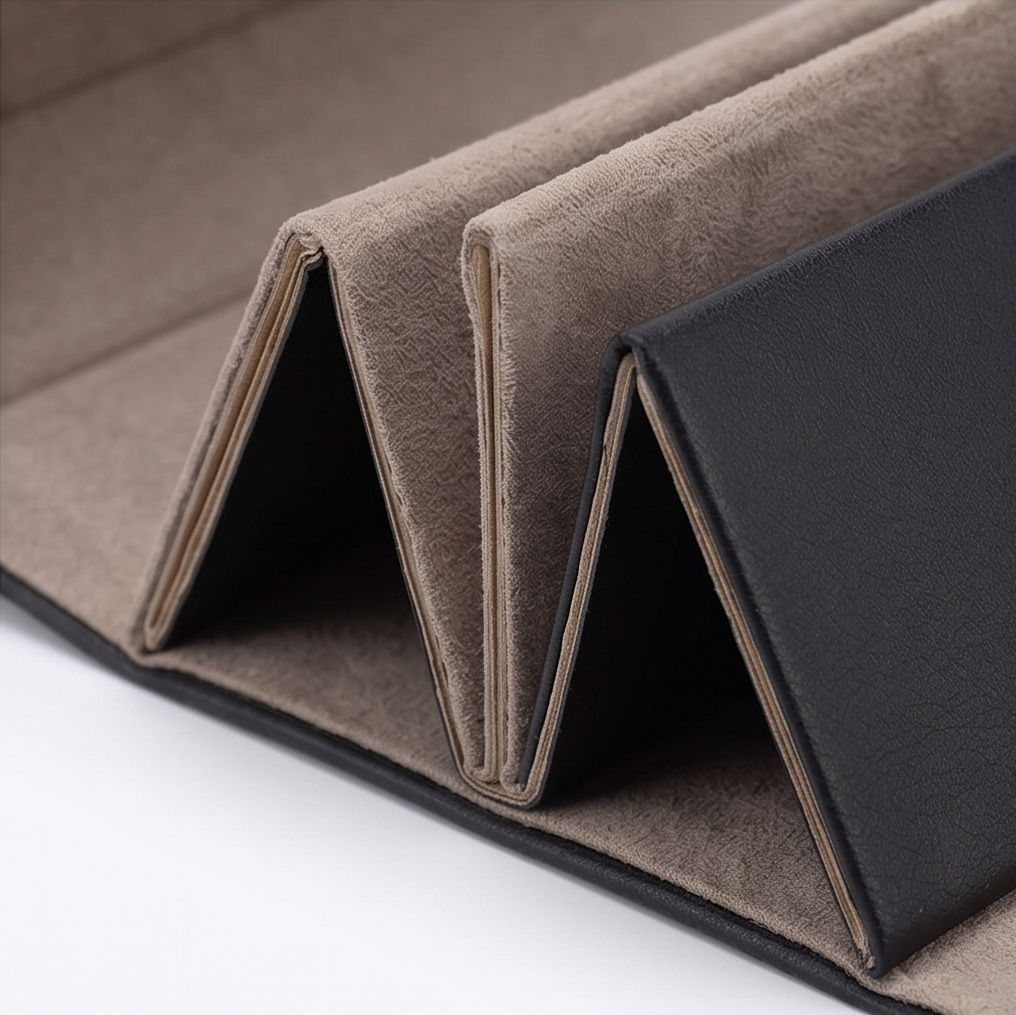 Veluna™ – Foldable Sunglasses Organizer for 6 Pairs