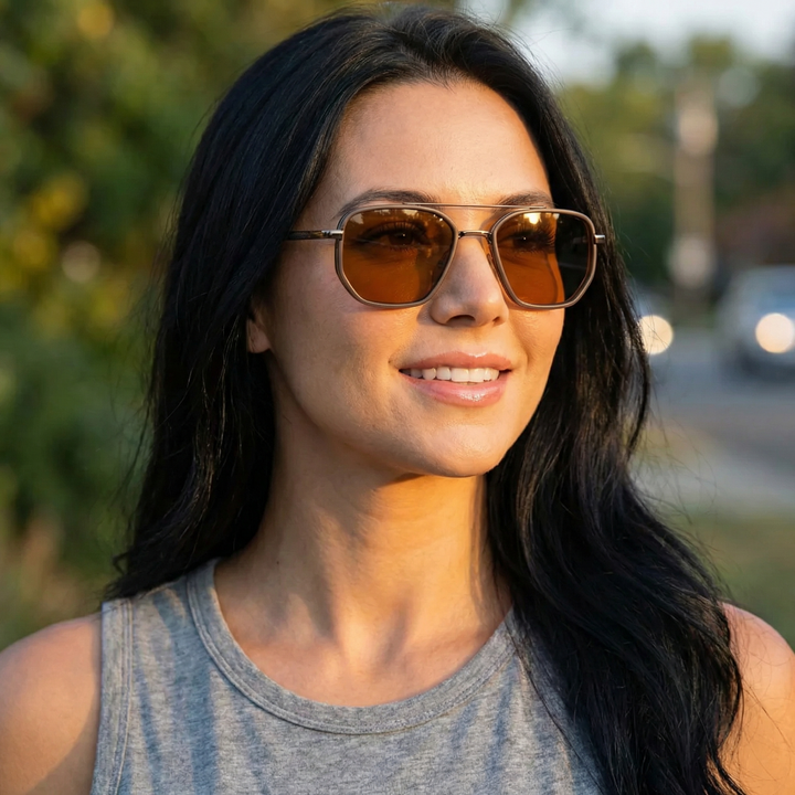 Solara™ – Tangle Free Polarized Aviator Sunglasses
