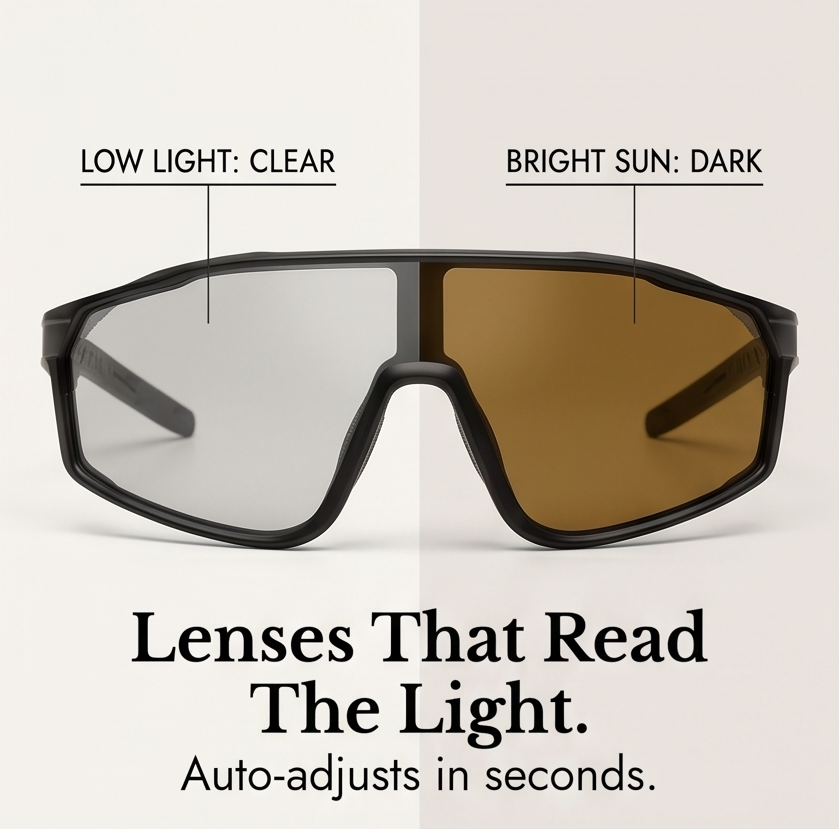 Solshift™ – Adaptive Lens Sport Glasses