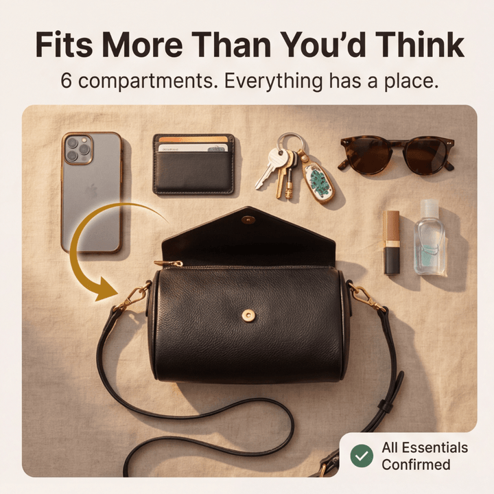 Calessa™ – Compact Crossbody for Everyday Essentials