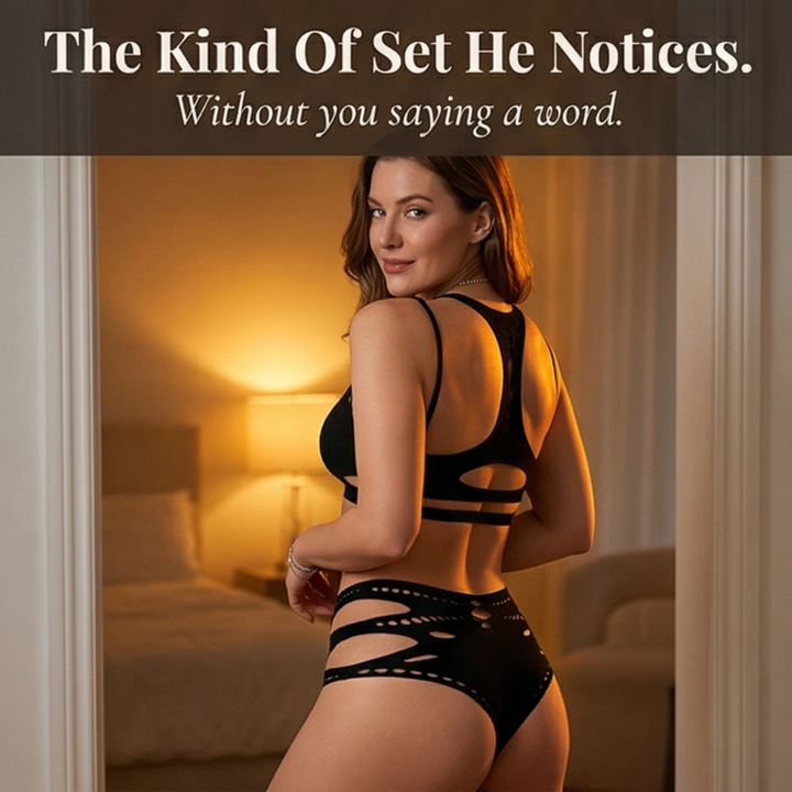 Nocturne™ – Sculpted Cutout Lingerie Set