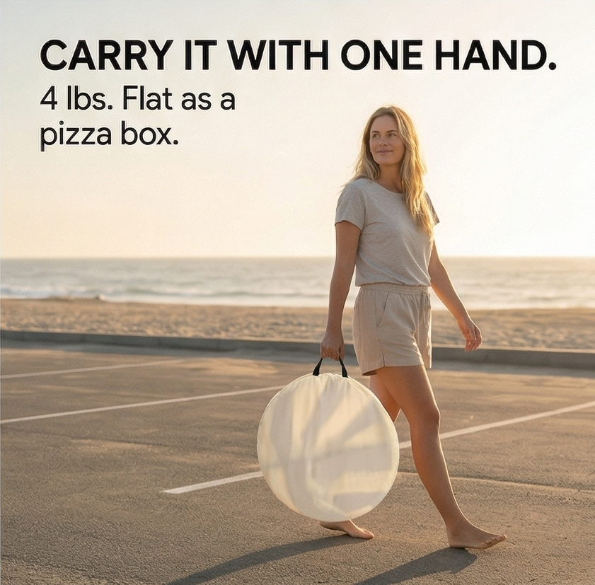 Shadespring™ – Instant Pop Up Beach Tent