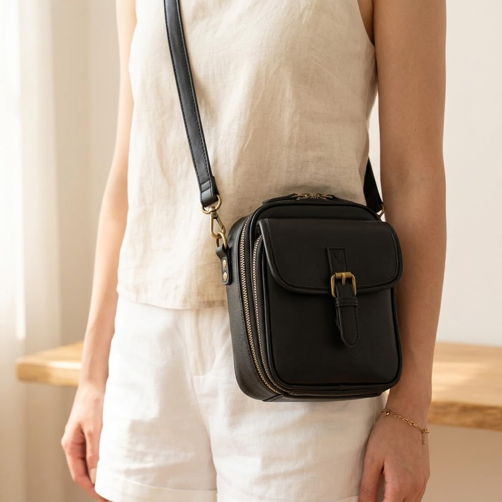 Carryn™ – Organized Crossbody Bag with Card Slots