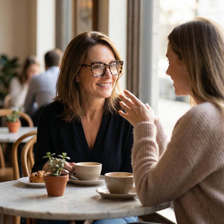 Clarelle™ – Oversized Tortoiseshell Reading Glasses