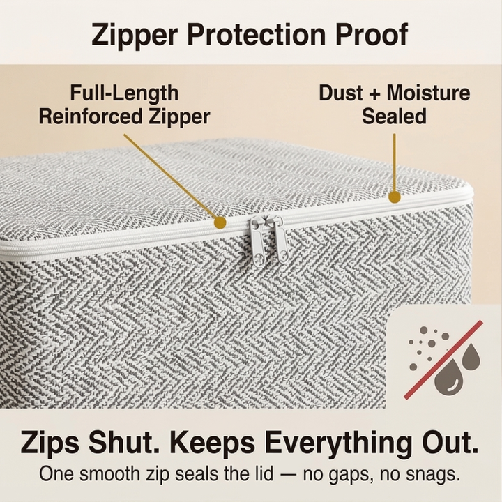 Tidara™ – Large Capacity Storage Bag for Blankets and Quilts