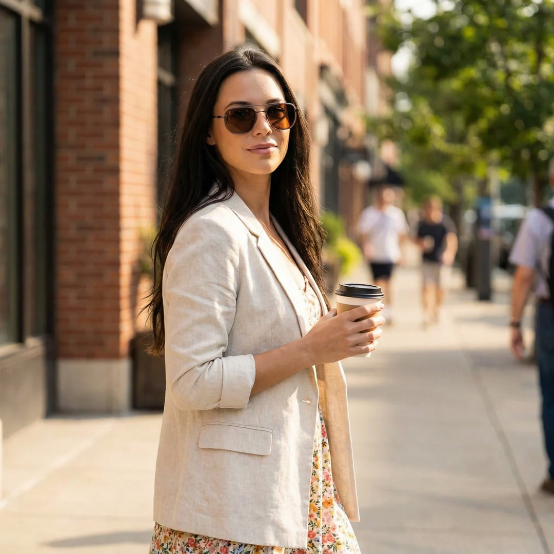 Solara™ – Tangle Free Polarized Aviator Sunglasses
