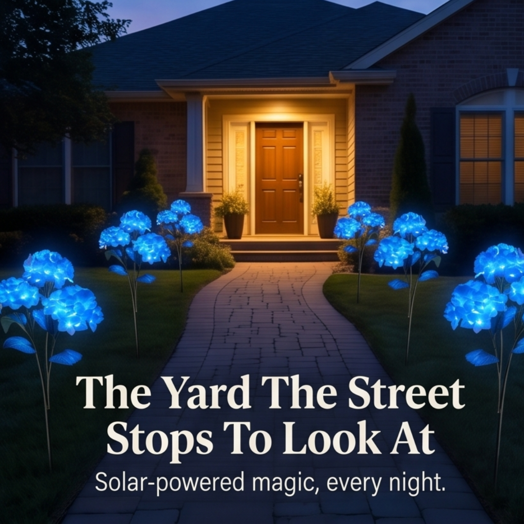 Lumelle™ Solar Hydrangea Garden Lights (2Packs)