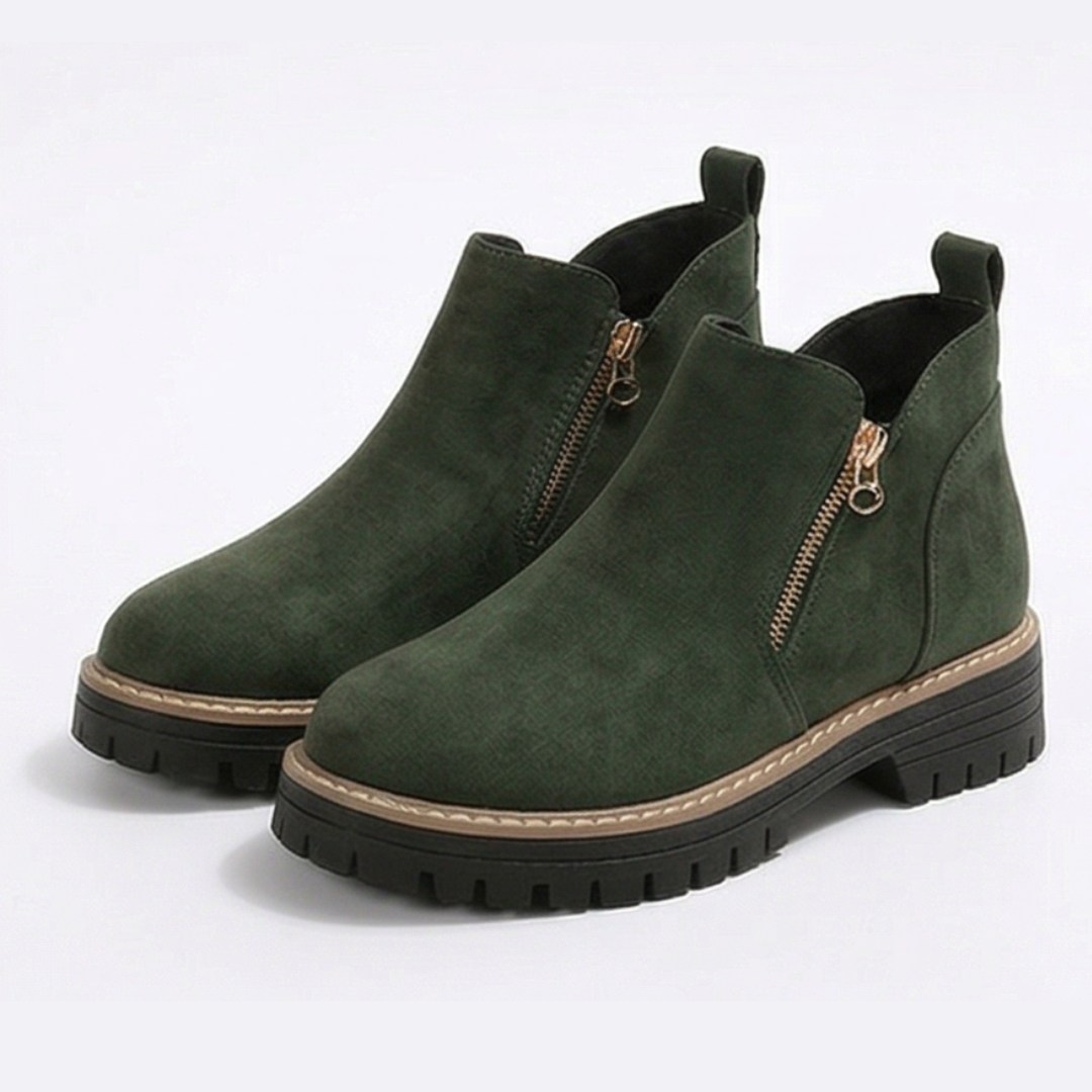 Strida™ – Cushioned Platform Ankle Boots
