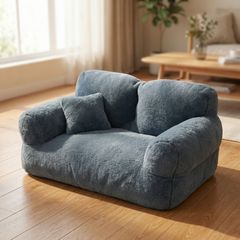 Pawluna™ – Plush Pet Sofa with Washable Cover