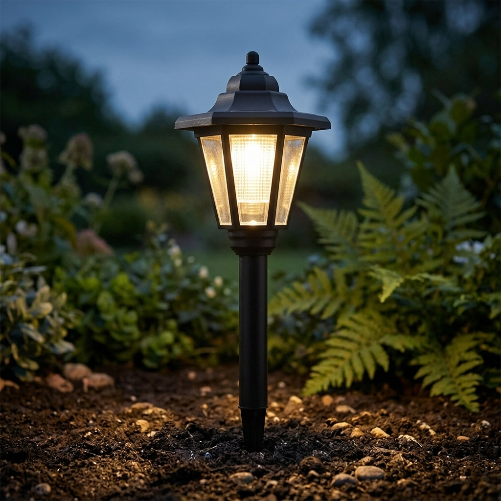 Lumivera™ – Vintage Hexagonal Solar Garden Light