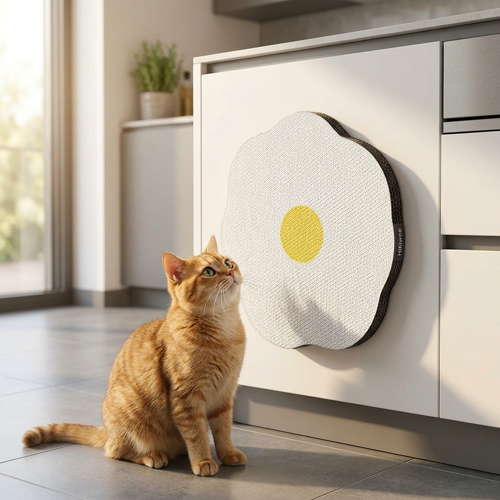 Pawbloom™ – Flower Shaped Wall Mounted Cat Scratcher