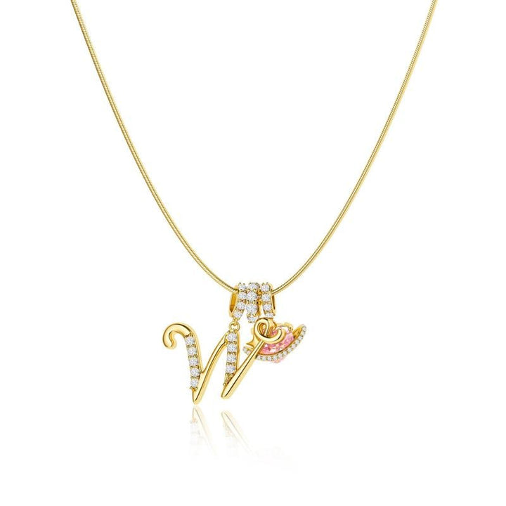 Levara™ – Personalized Initial Heart Necklace