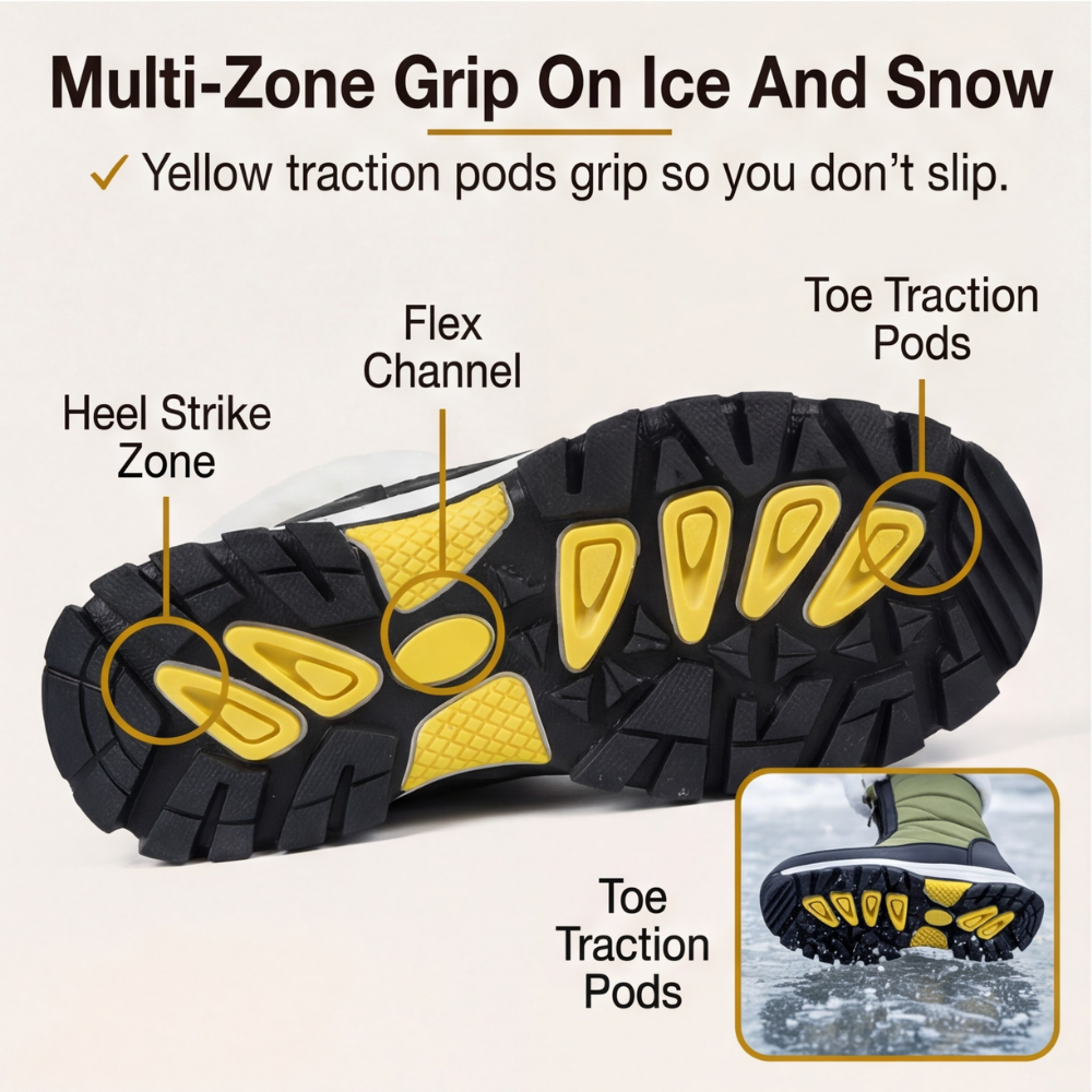 Frostara™ Waterproof Fur Lined Winter Boots