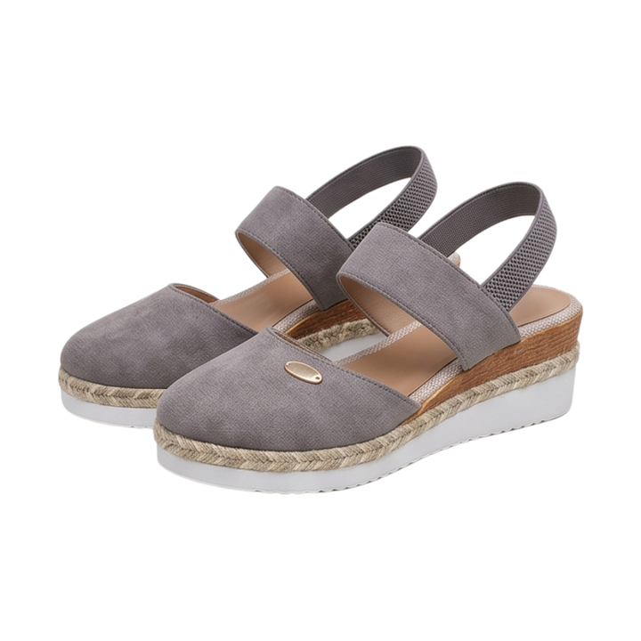 Stepwell™ – Cushioned Espadrille Wedge Sandals