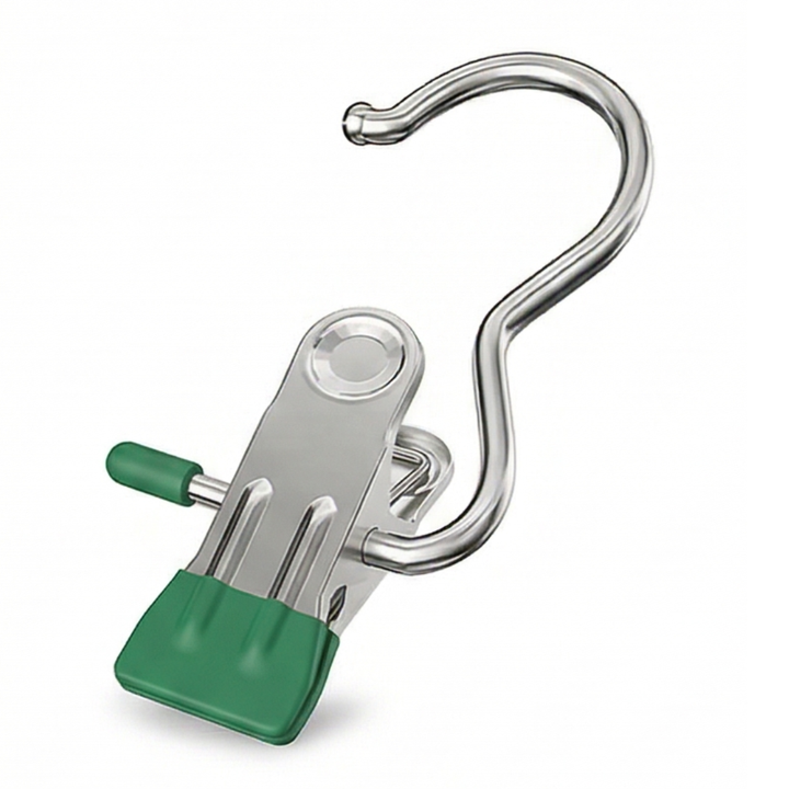 Clipvault™ – Stainless Steel Closet Clip Hooks (20 Pack)