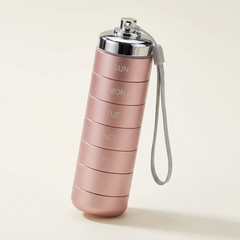 Pillvault™ – Waterproof 7 Day Aluminum Pill Organizer