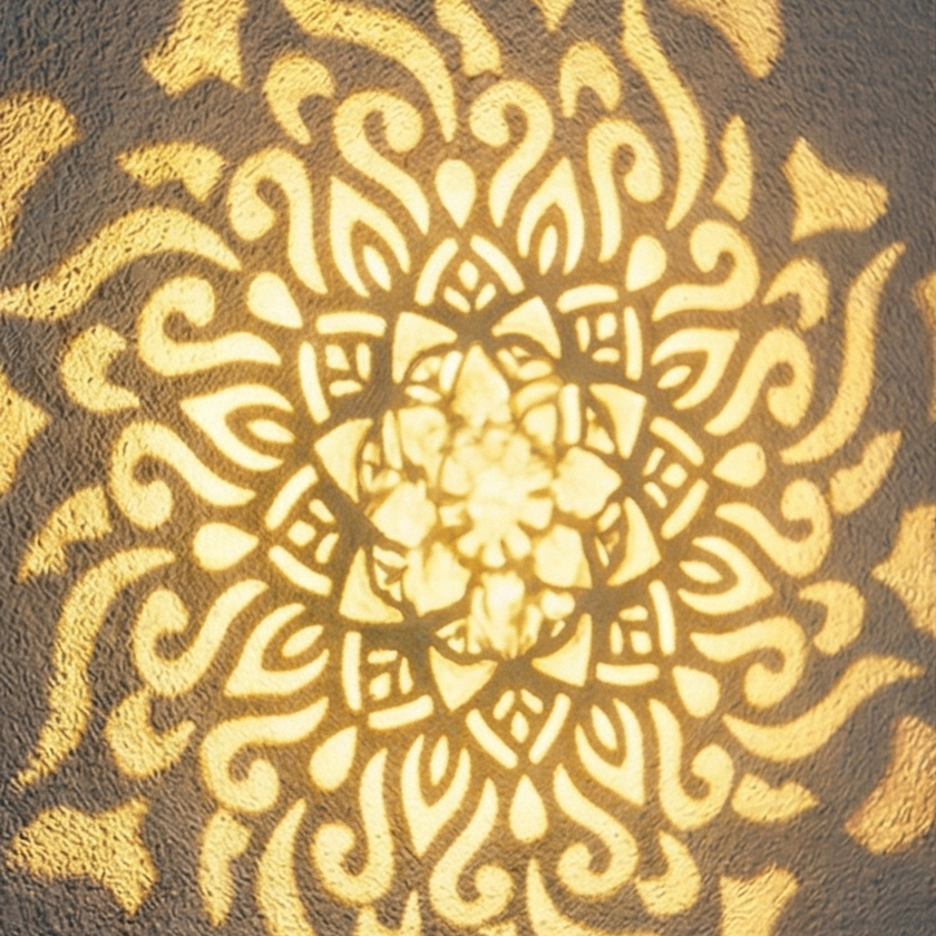 Solmara™ Solar Mandala Projector Light