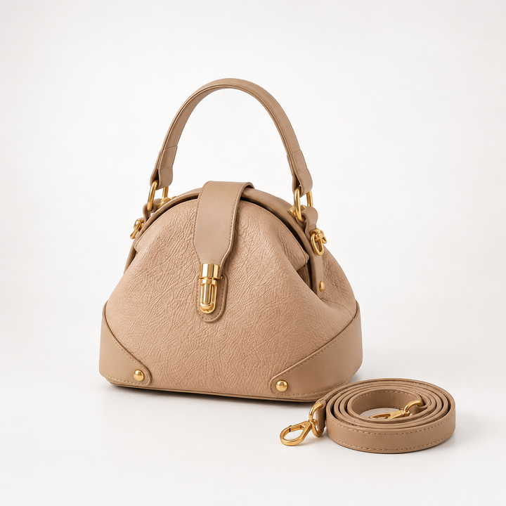 Cola™ – Two-Tone Leather Handbag for Day to Night