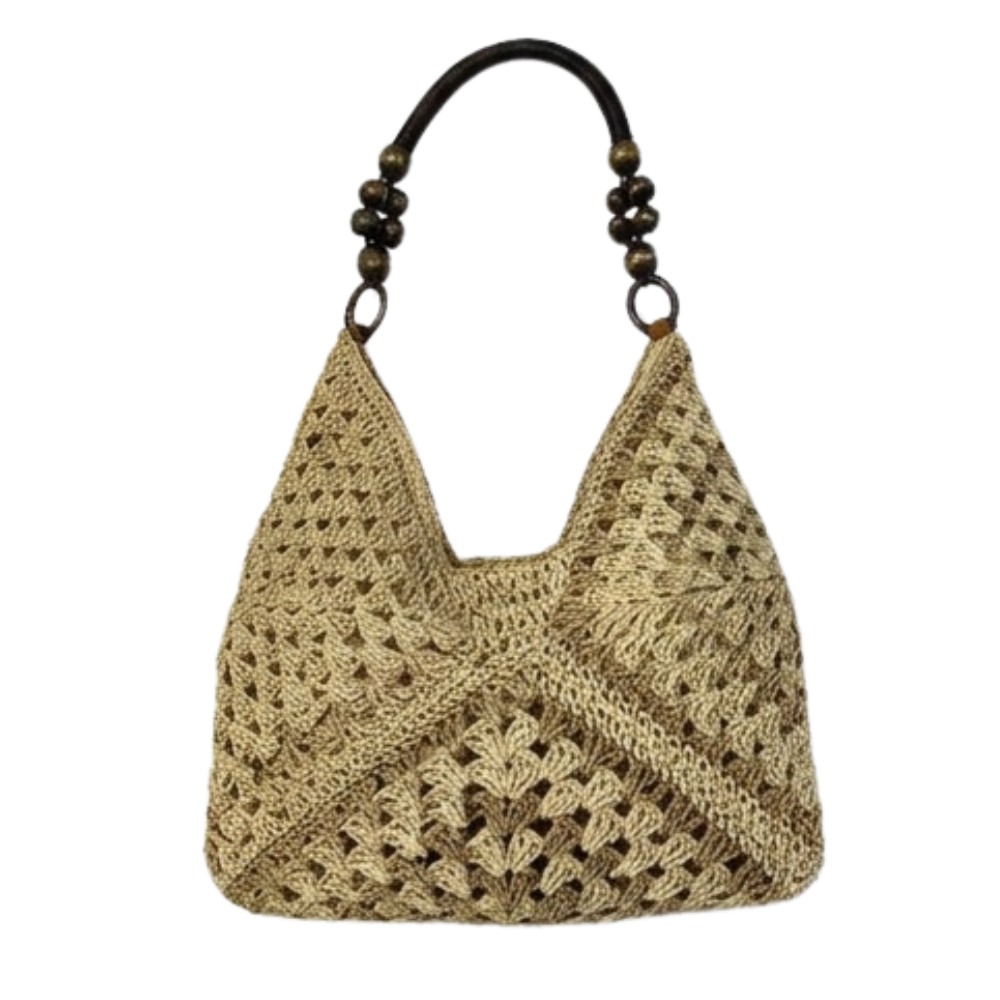 Solèra™ – Crochet Summer Tote with Hidden Lining