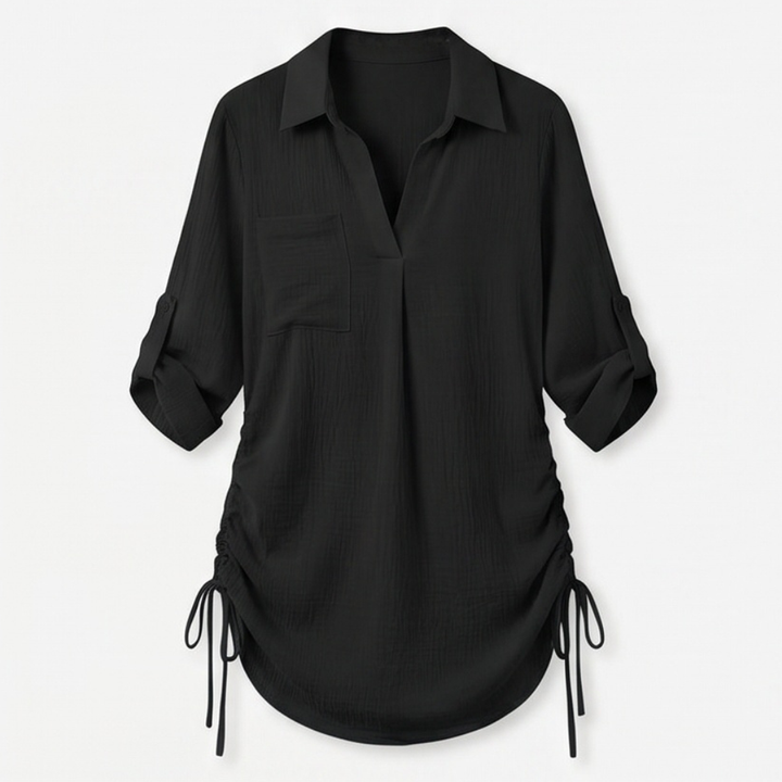Coverly™ – Breezy Beach Cover-Up Shirt Dress