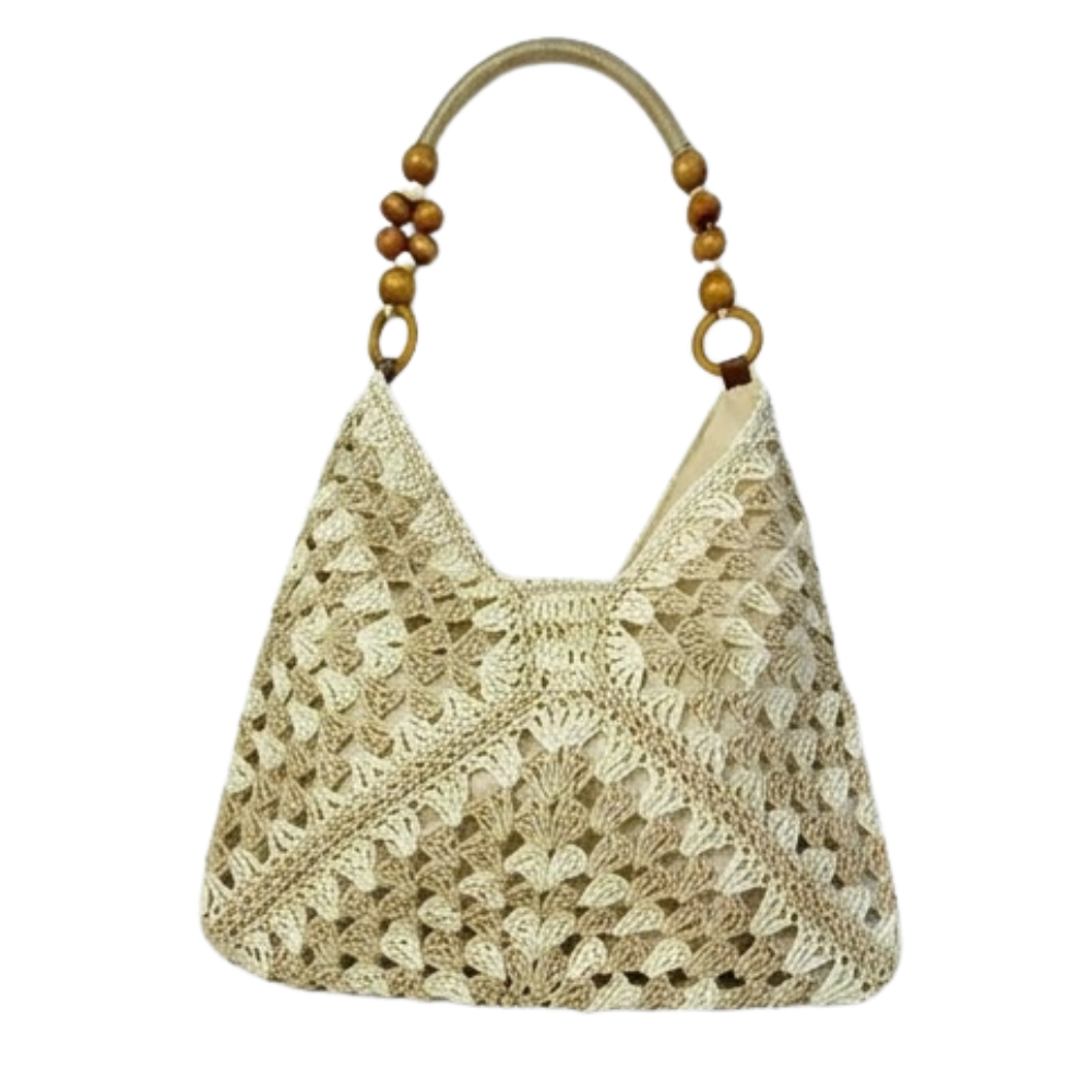 Solèra™ – Crochet Summer Tote with Hidden Lining