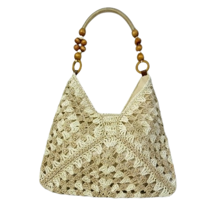 Solèra™ – Crochet Summer Tote with Hidden Lining