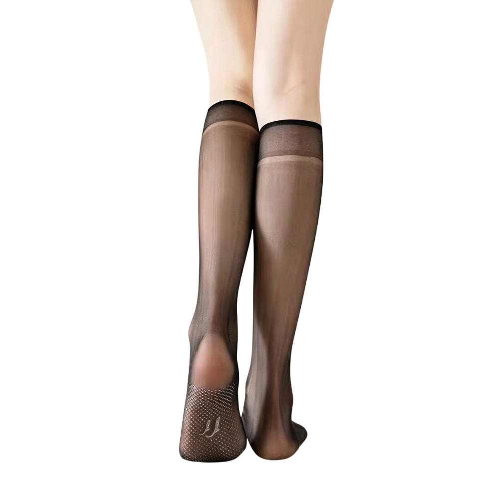Slipnot™ – Non-Slip Sheer Knee-High Stockings