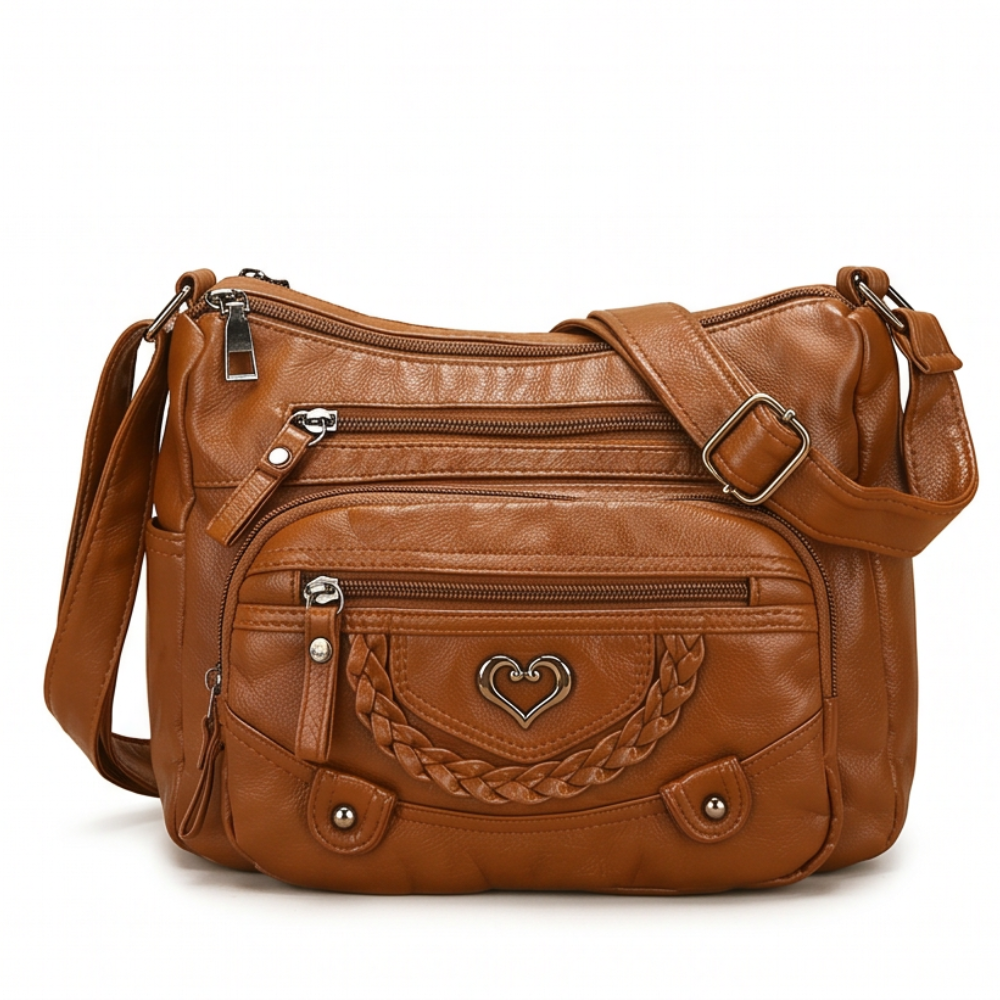 Veluna™ – Multi-Pocket Crossbody Bag for Everyday Carry