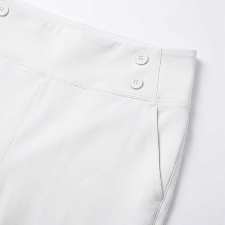 Marivella™ – High-Waist Stretch Capri Pants