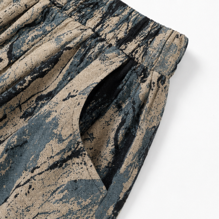 Florenza™ – Wide-Leg Flowy Summer Capri Pants with Elastic Waist & Pockets