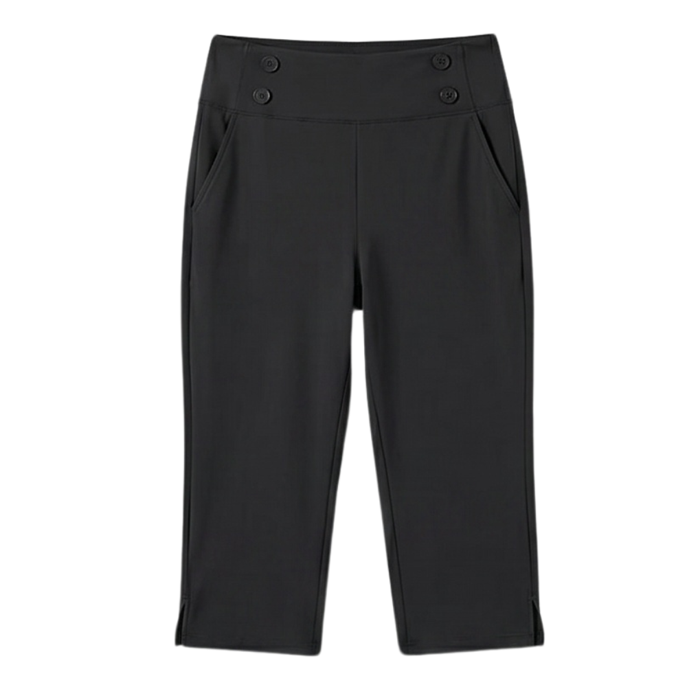 Marivella™ – High-Waist Stretch Capri Pants