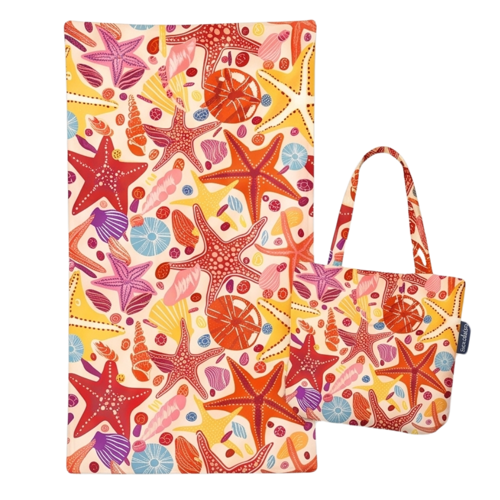 Sandela™ – 2-in-1 Beach Towel & Tote