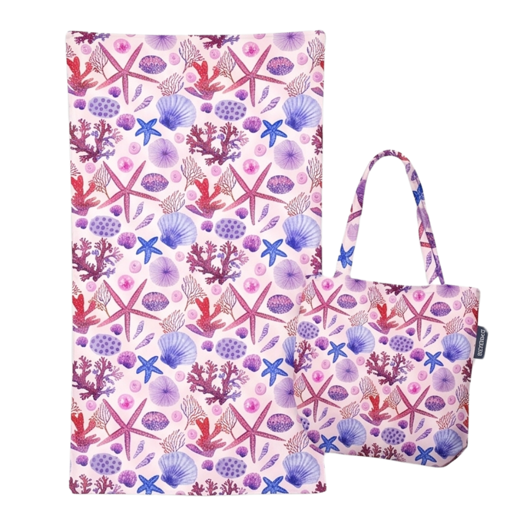 Sandela™ – 2-in-1 Beach Towel & Tote