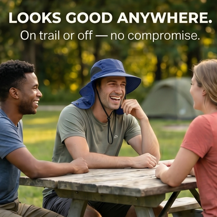 Sunnytrail™ – UPF 50+ Outdoor Sun Hat for Full Coverage
