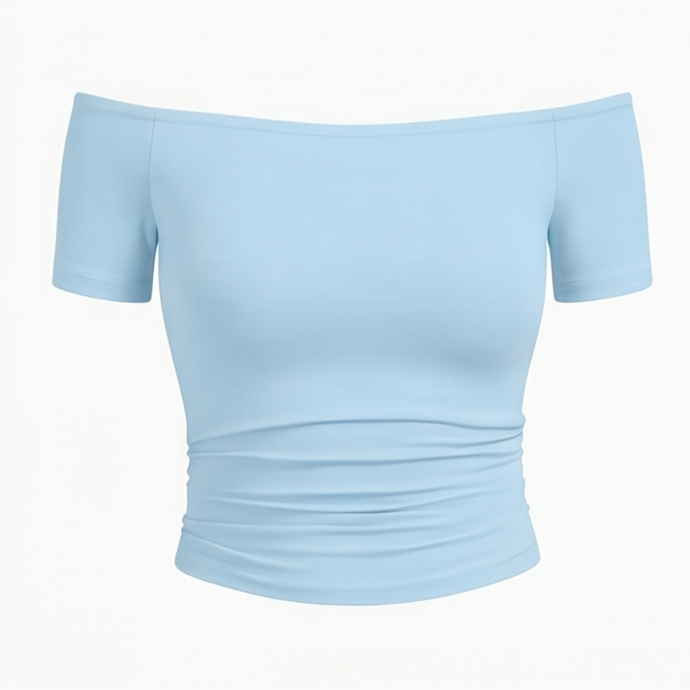 Velora™ – Off-Shoulder Slim Fit Top