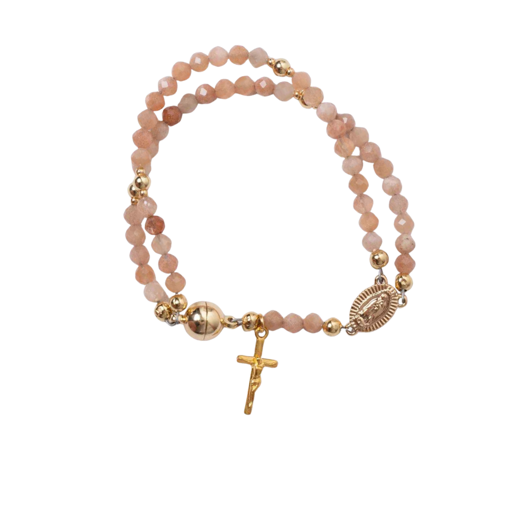 Aveluna™ — Handmade Rosary Bracelet