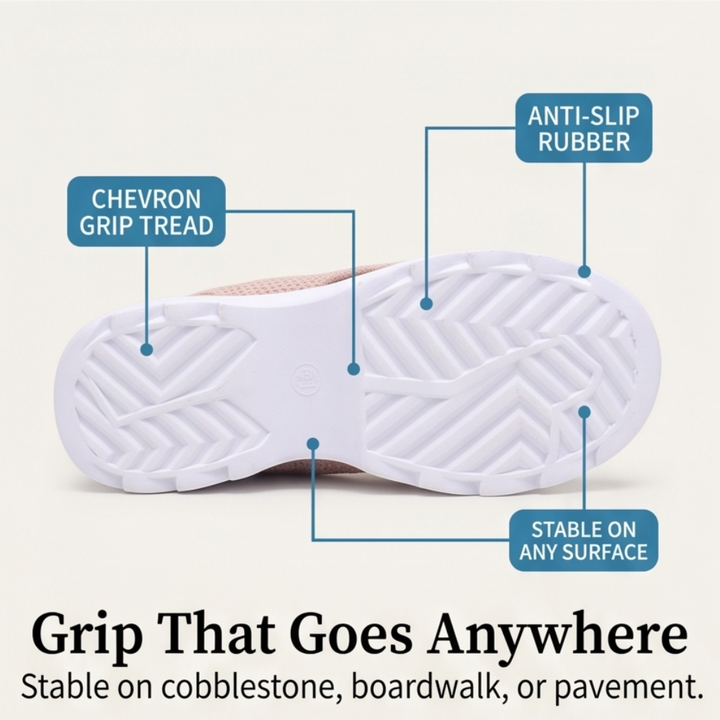 Caluna™ – Cushioned Slip-On Platform Sandals