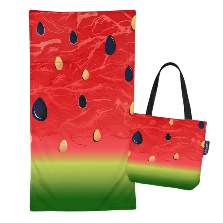 Sandela™ – 2-in-1 Beach Towel & Tote
