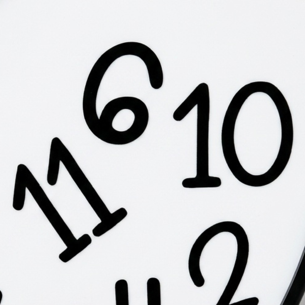Lateley™ – Funny Silent Wall Clock with Messy Numbers