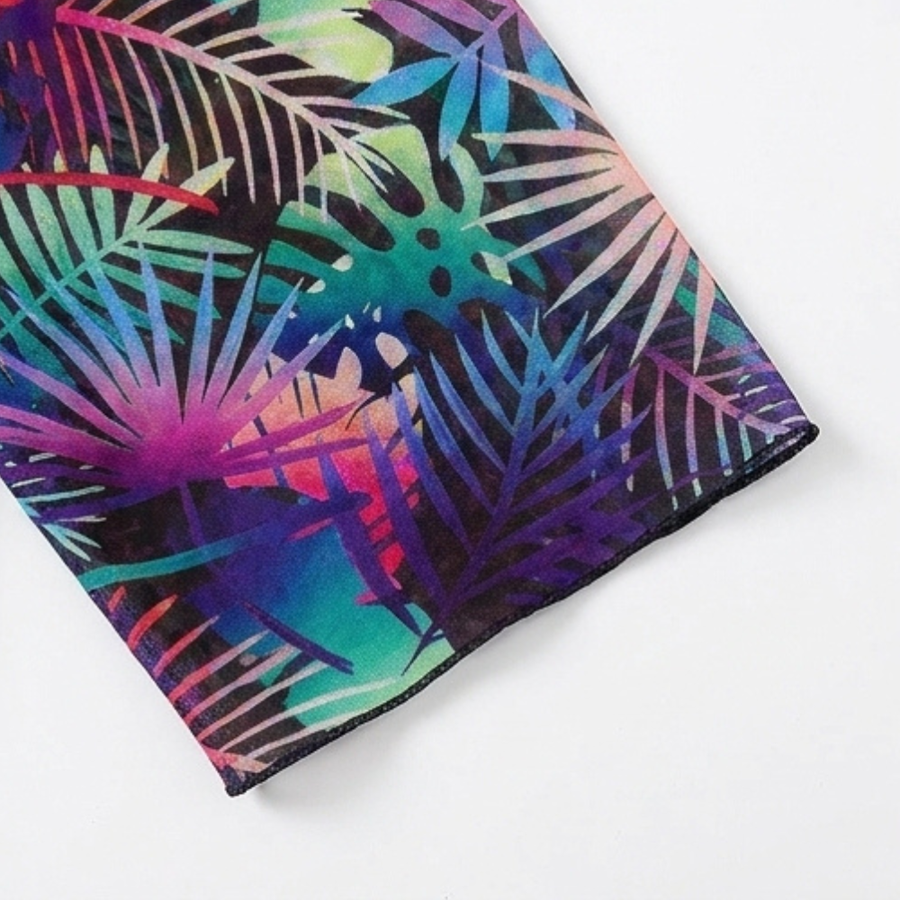 Lunavera™ – Tropical 3-Piece Swim Set with Kimono Cover