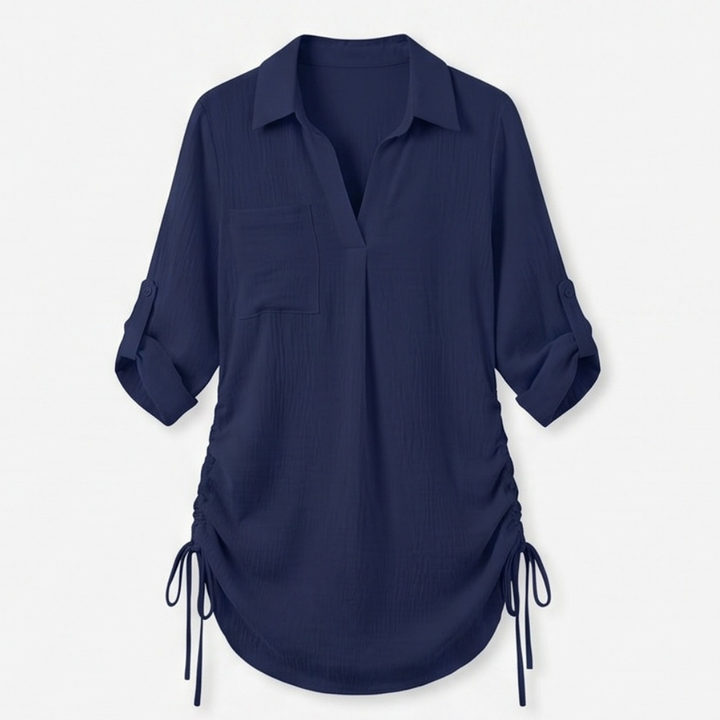 Coverly™ – Breezy Beach Cover-Up Shirt Dress