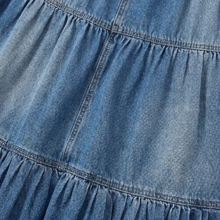 Soléra™ – Soft Button-Front Maxi Skirt